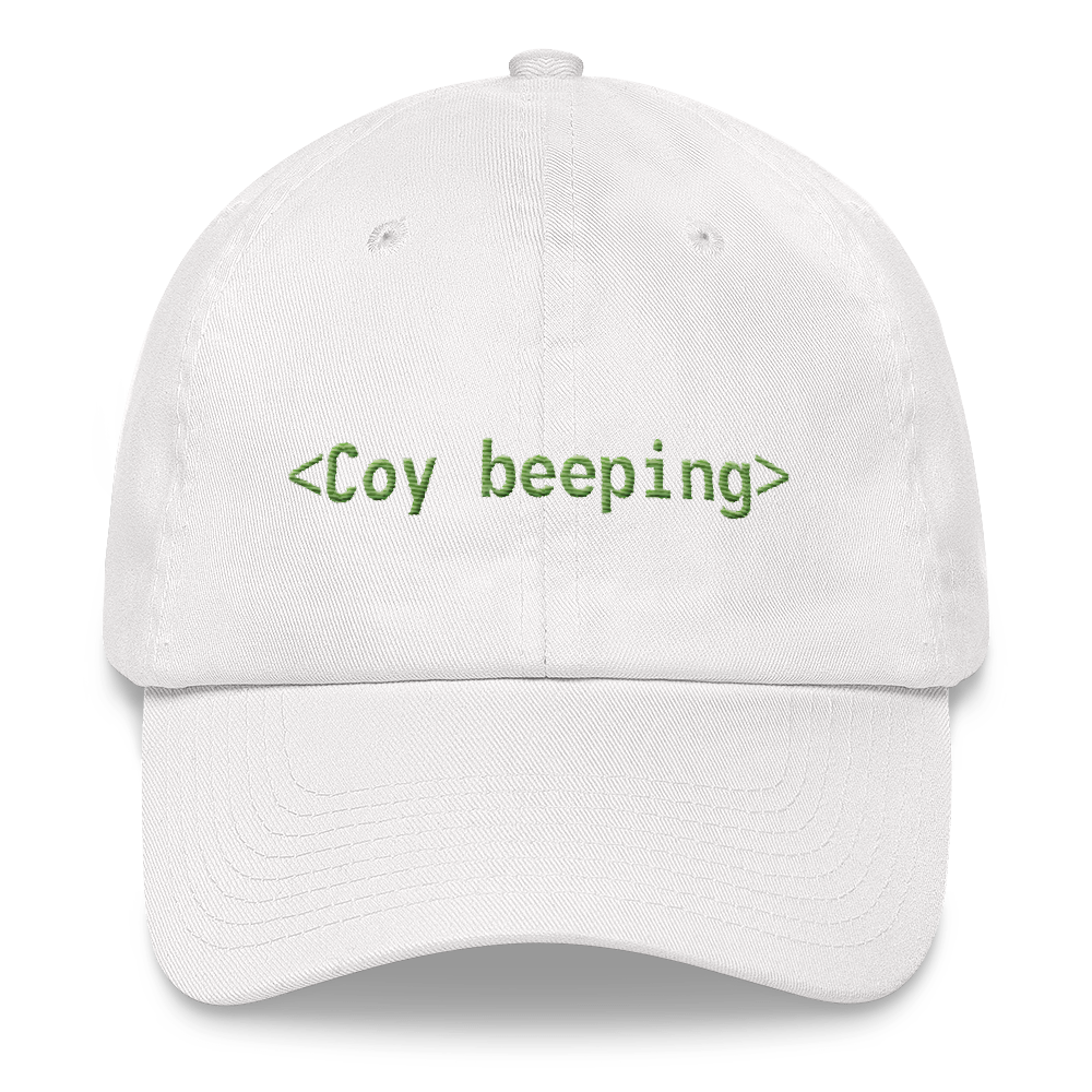 <Coy Beeping> Hat