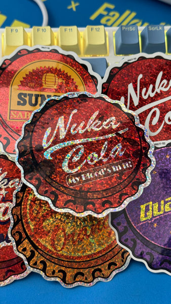 Bottle Cap Stickers