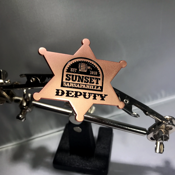 Sarsaparilla Deputy Badge