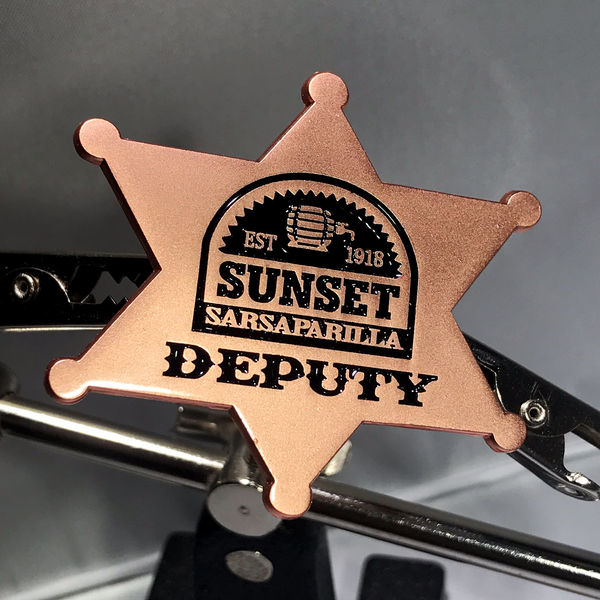 Sarsaparilla Deputy Badge