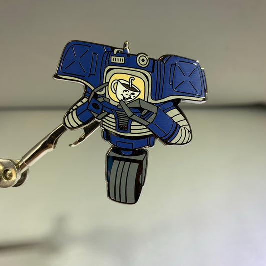Muggy Enamel Pin