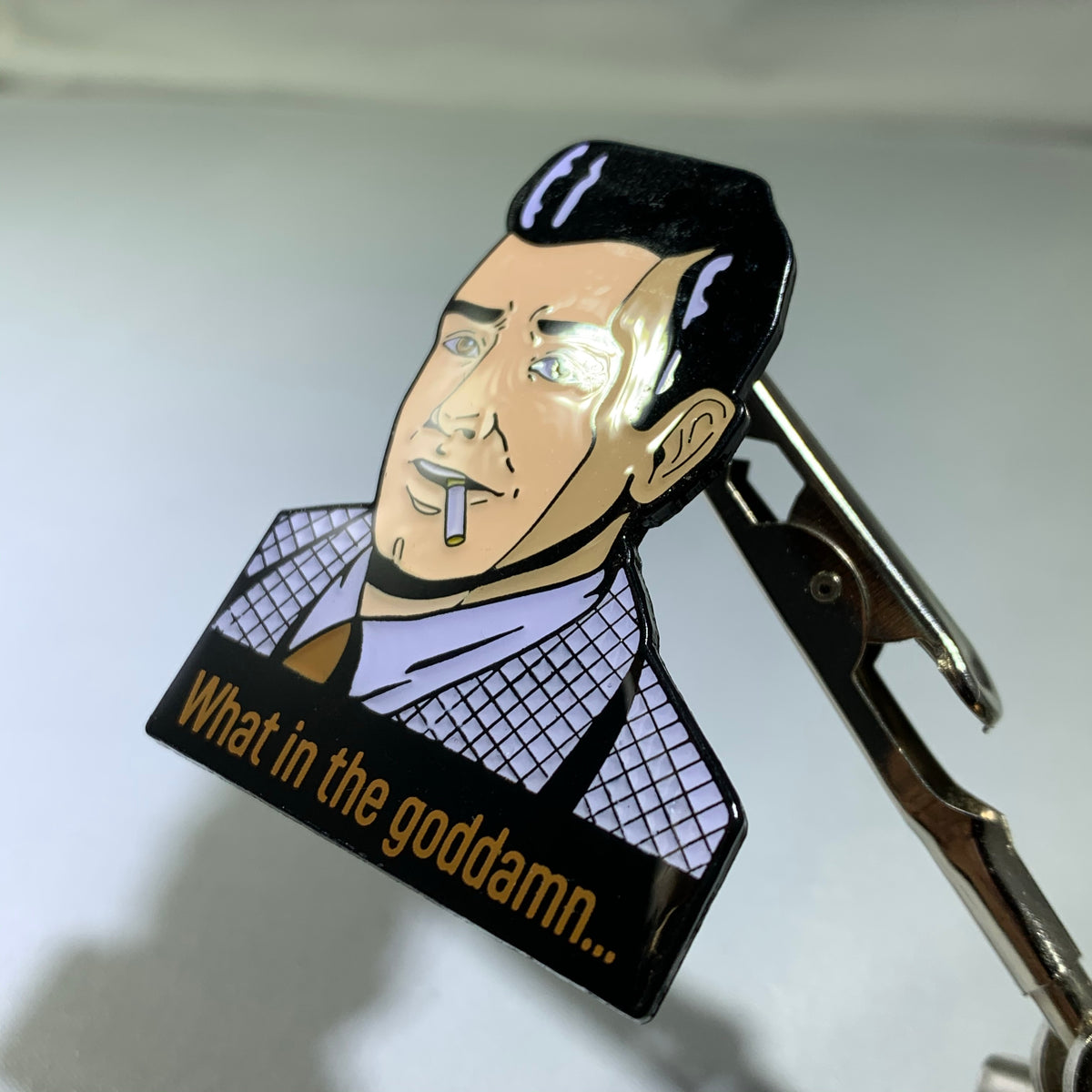 Benny Enamel Pin