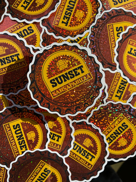 Bottle Cap Stickers