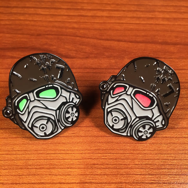 Veteran Ranger Helmet Pin