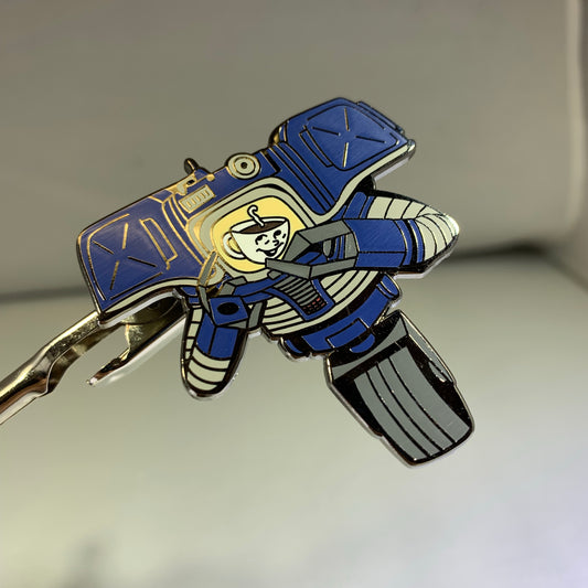Muggy Enamel Pin
