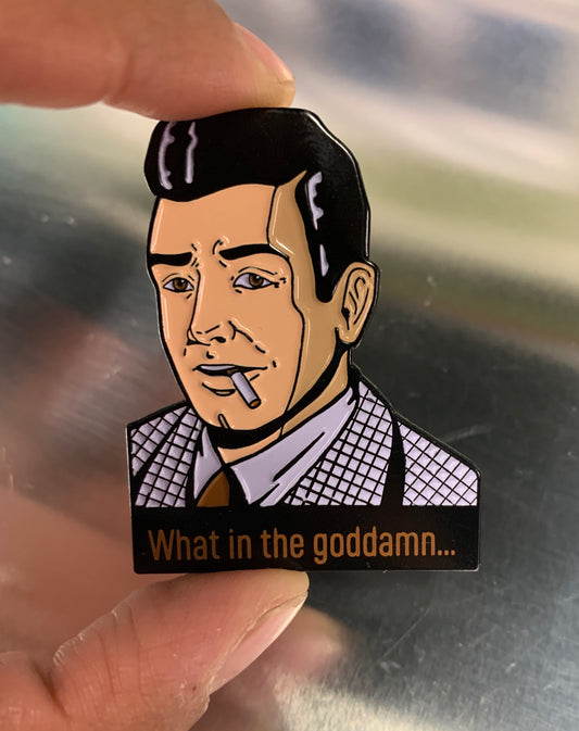 Benny Enamel Pin