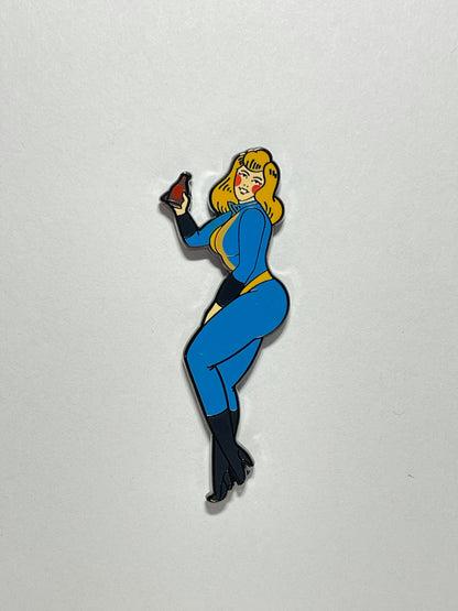 Vault Girl Pin Up