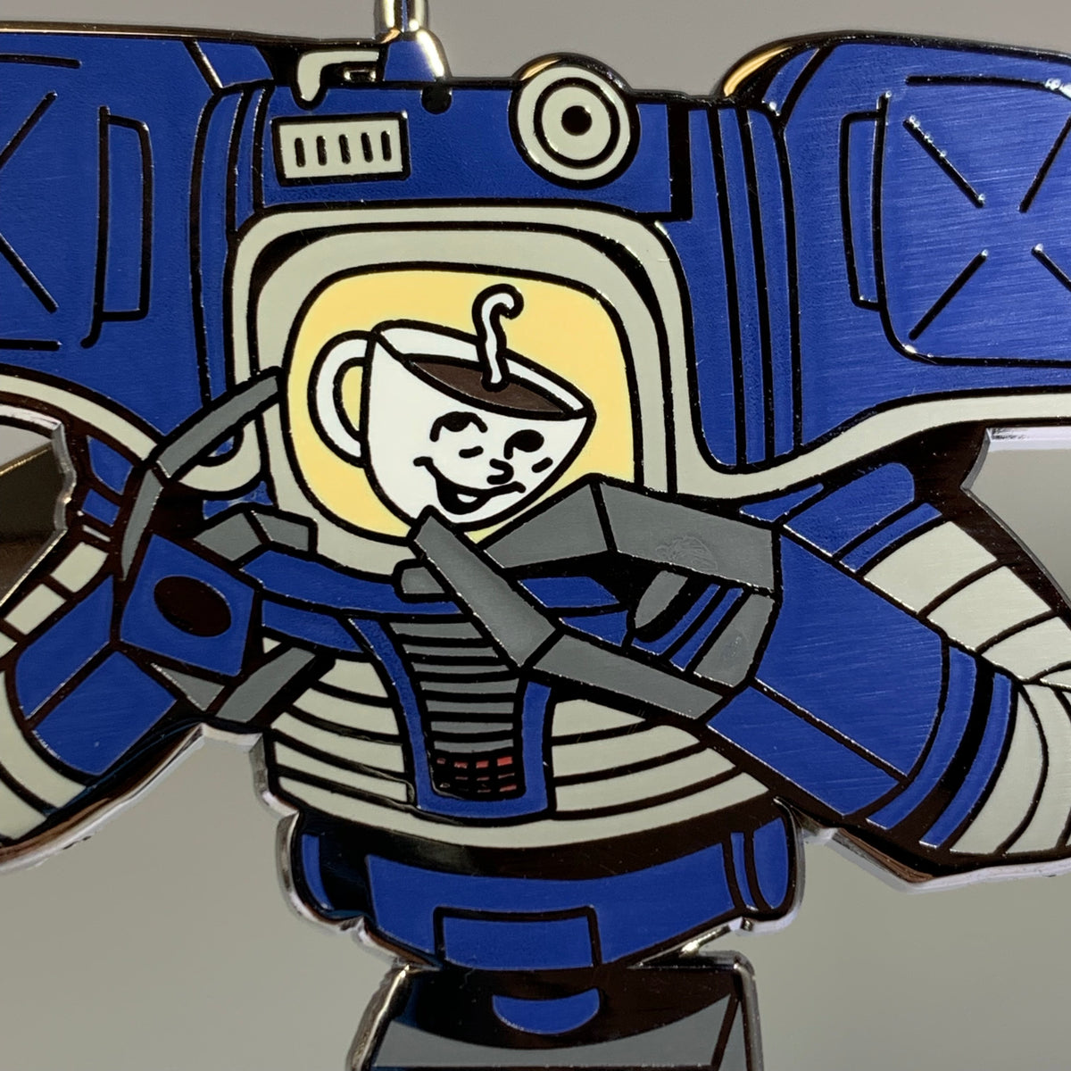 Muggy Enamel Pin