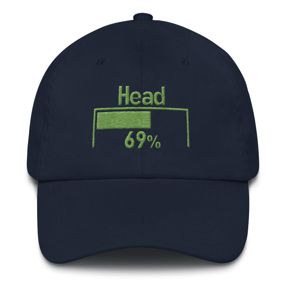 69% Head Damage Dad hat