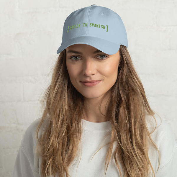 [Cries In Spanish]  hat