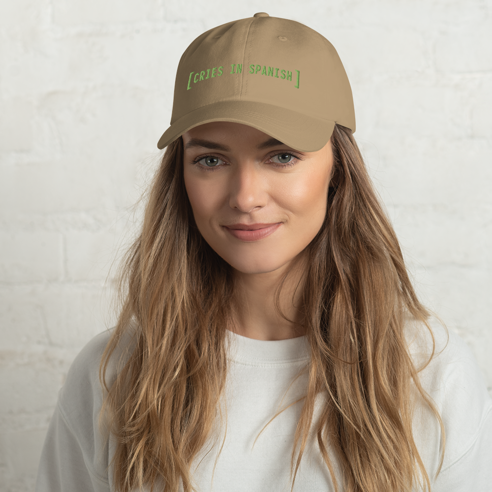 [Cries In Spanish]  hat