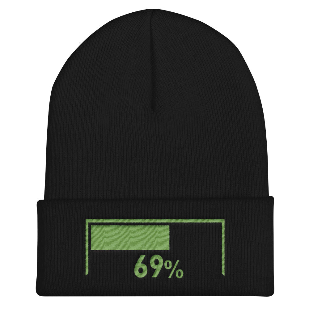 69% damage Beanie