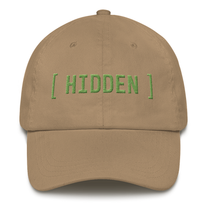 Hidden Dad hat