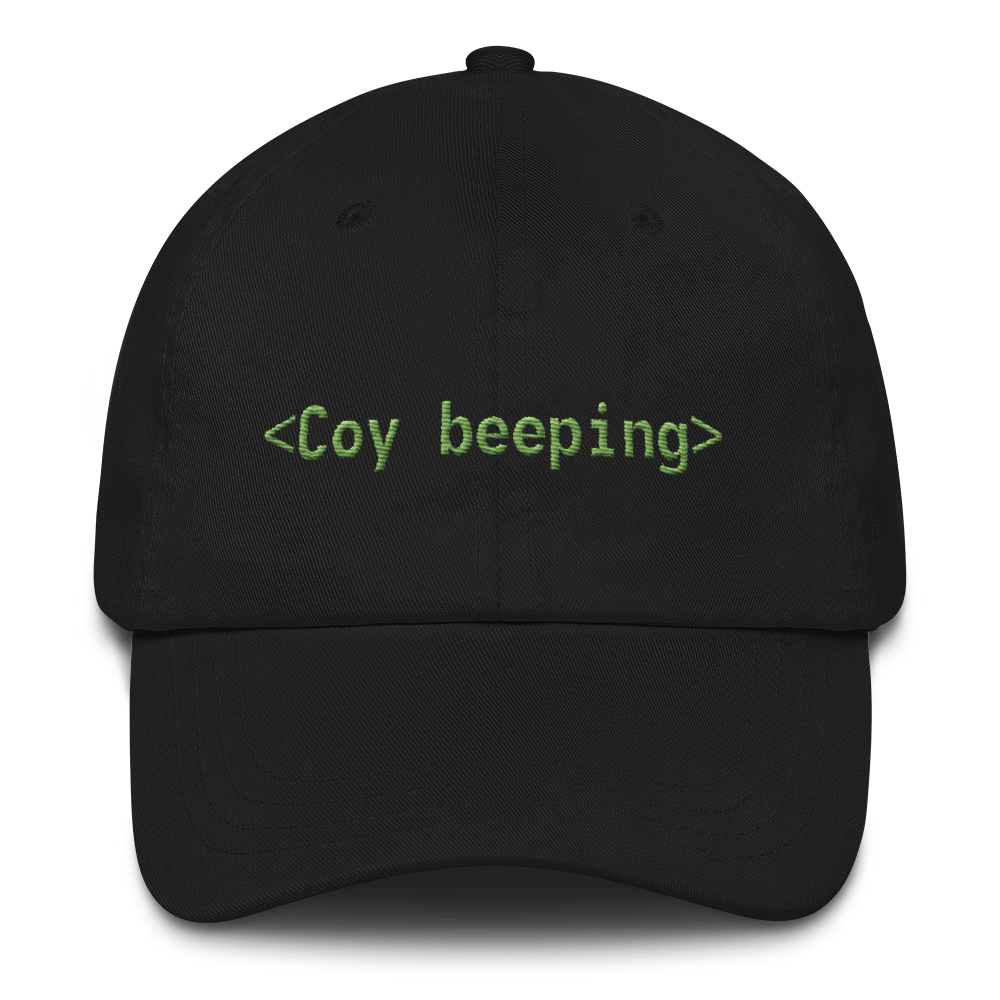 <Coy Beeping> Hat