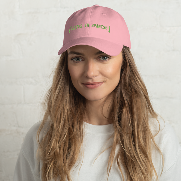 [Cries In Spanish]  hat