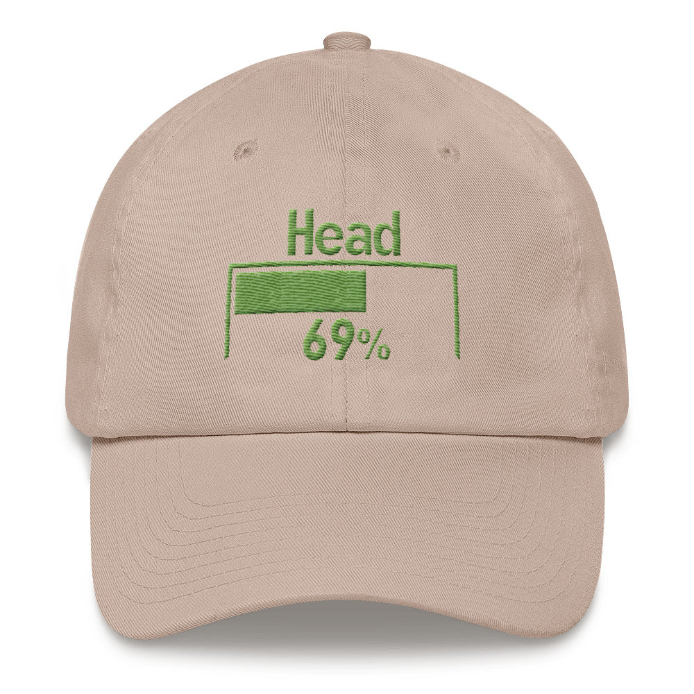 69% Head Damage Dad hat
