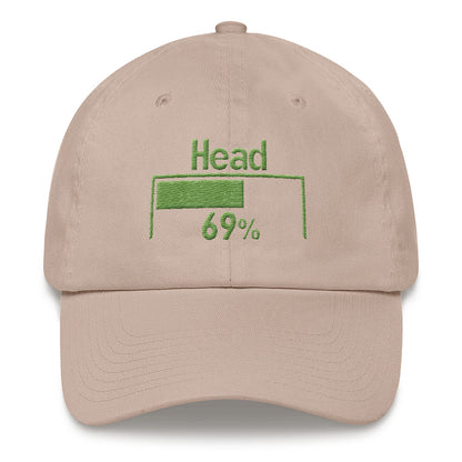 69% Head Damage Dad hat