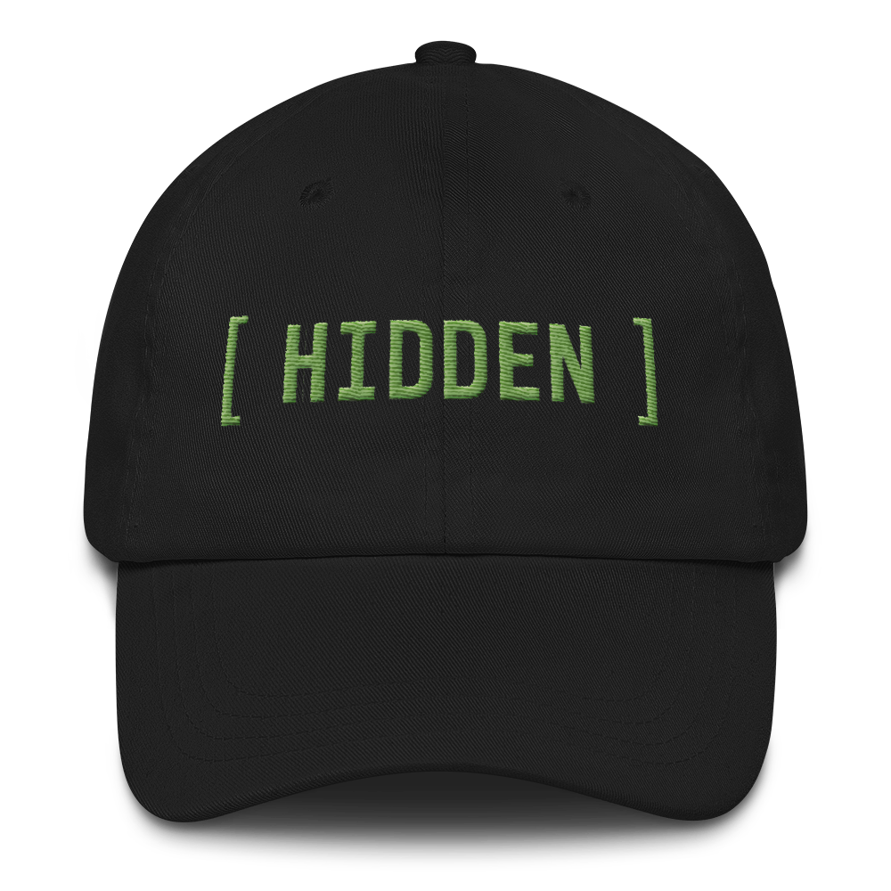 Hidden Dad hat
