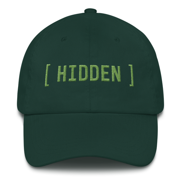 Hidden Dad hat