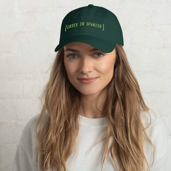 [Cries In Spanish]  hat