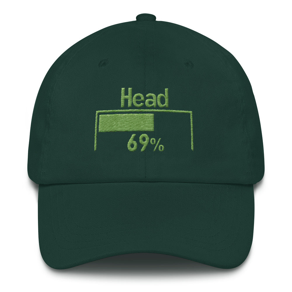 69% Head Damage Dad hat