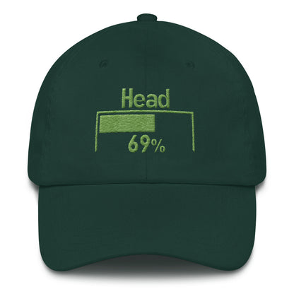 69% Head Damage Dad hat