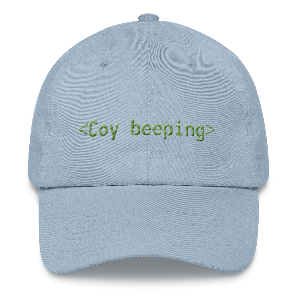 <Coy Beeping> Hat