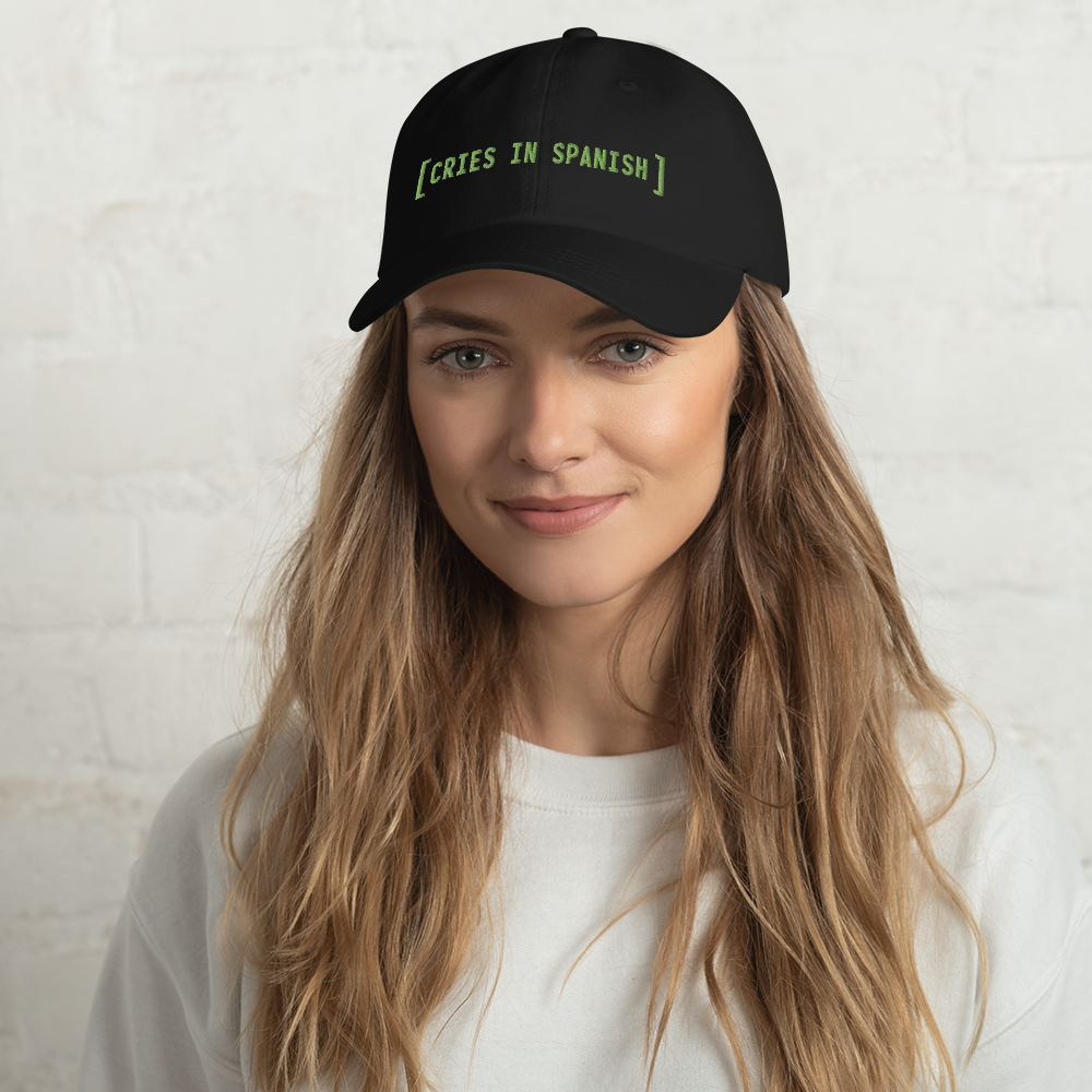 [Cries In Spanish]  hat