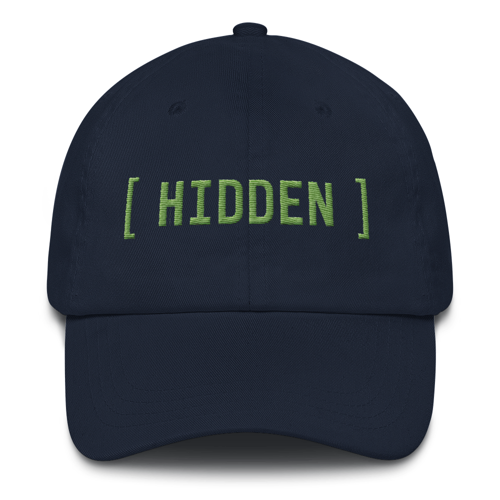 Hidden Dad hat