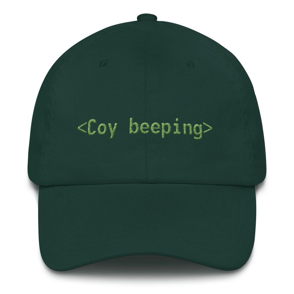 <Coy Beeping> Hat