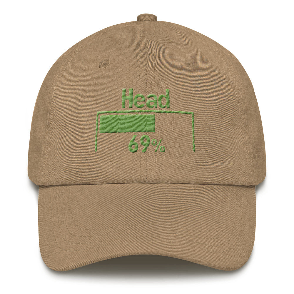 69% Head Damage Dad hat