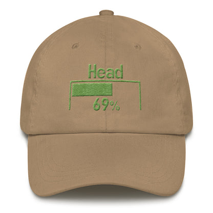 69% Head Damage Dad hat