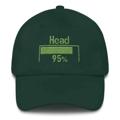 95% Head Damage Dad hat
