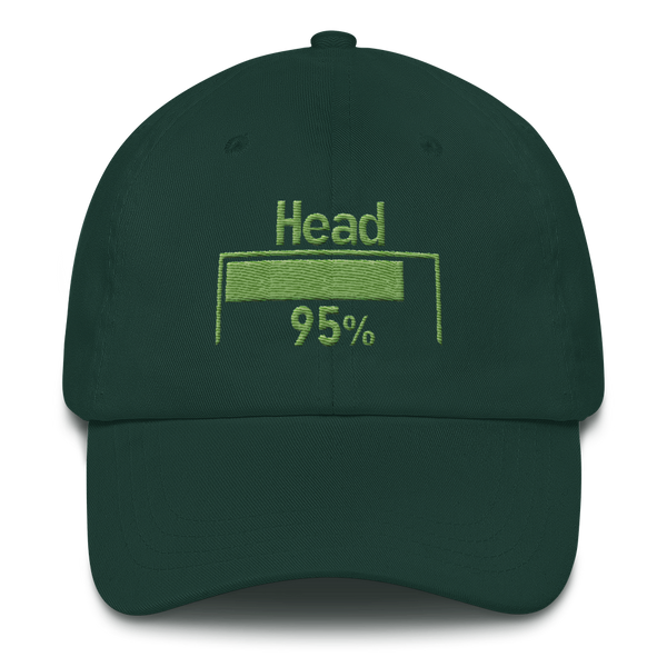 95% Head Damage Dad hat