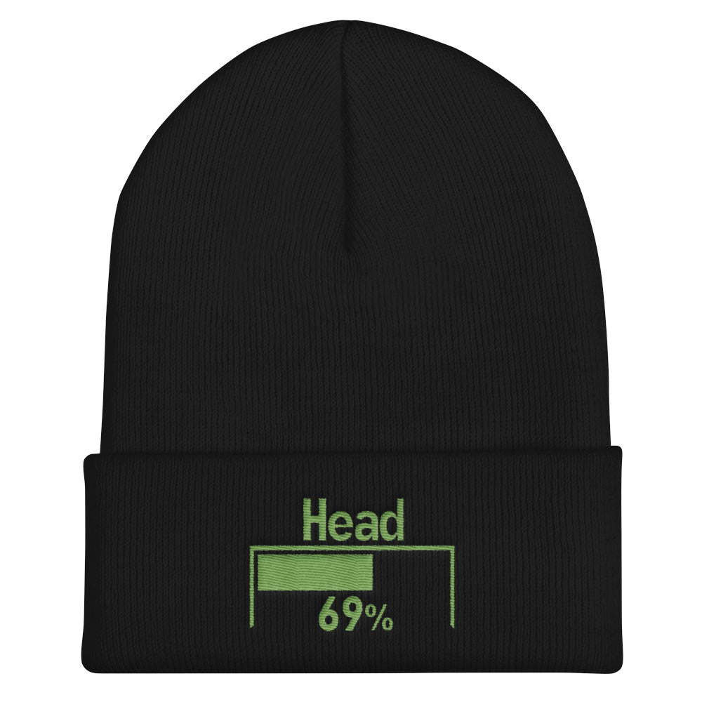 69% head damage Beanie