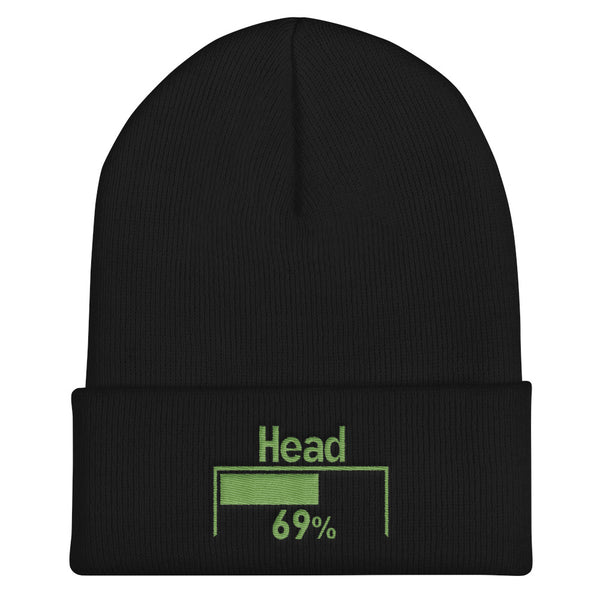 69% head damage Beanie
