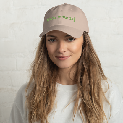 [Cries In Spanish]  hat