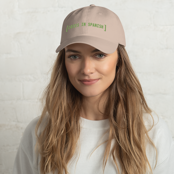 [Cries In Spanish]  hat