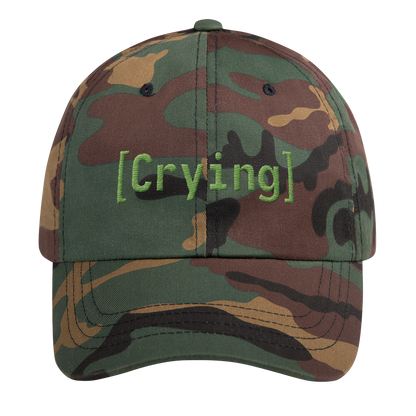 [Crying] hat
