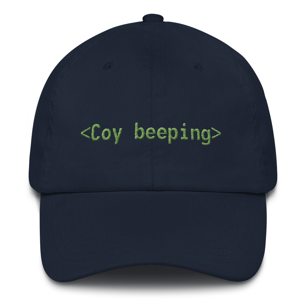 <Coy Beeping> Hat
