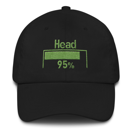 95% Head Damage Dad hat