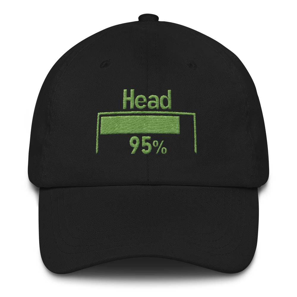 95% Head Damage Dad hat
