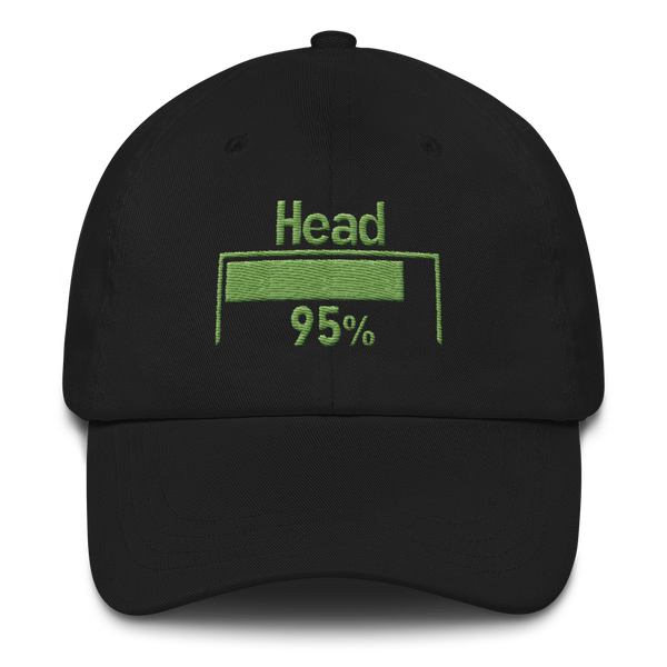 95% Head Damage Dad hat