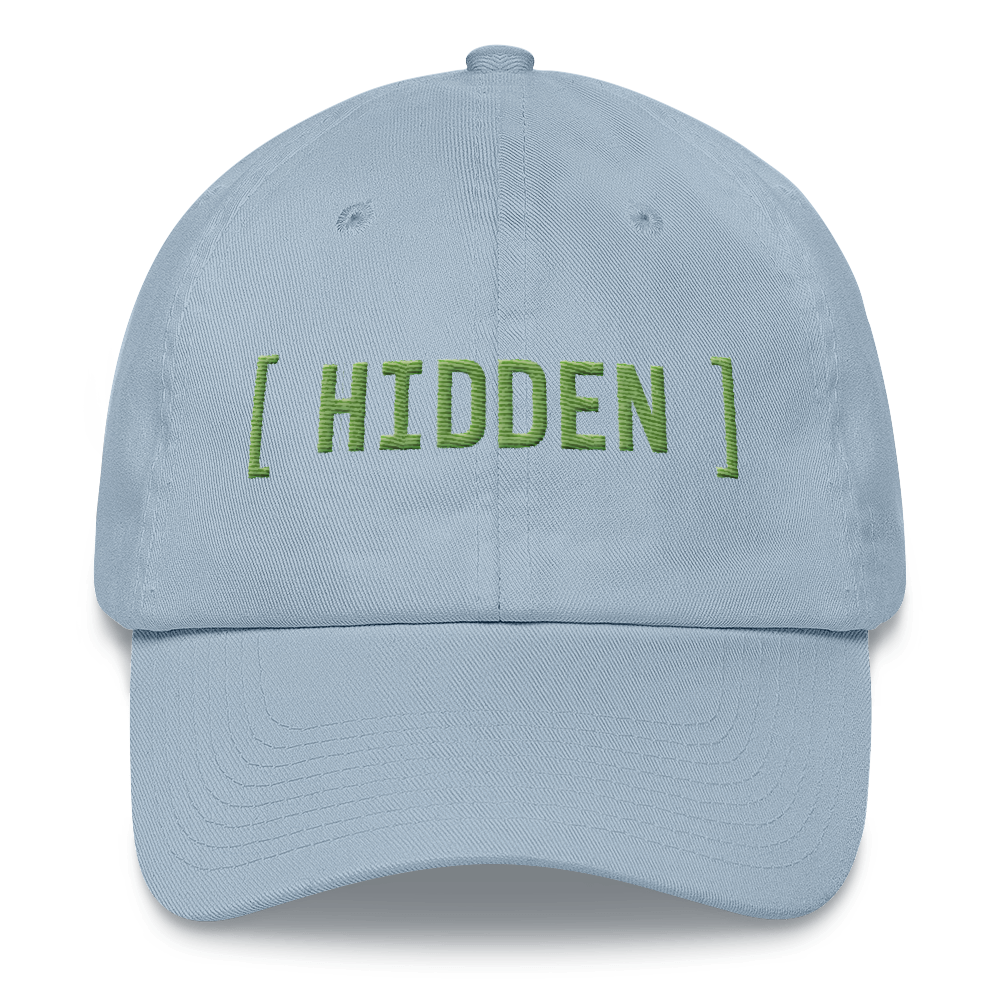 Hidden Dad hat