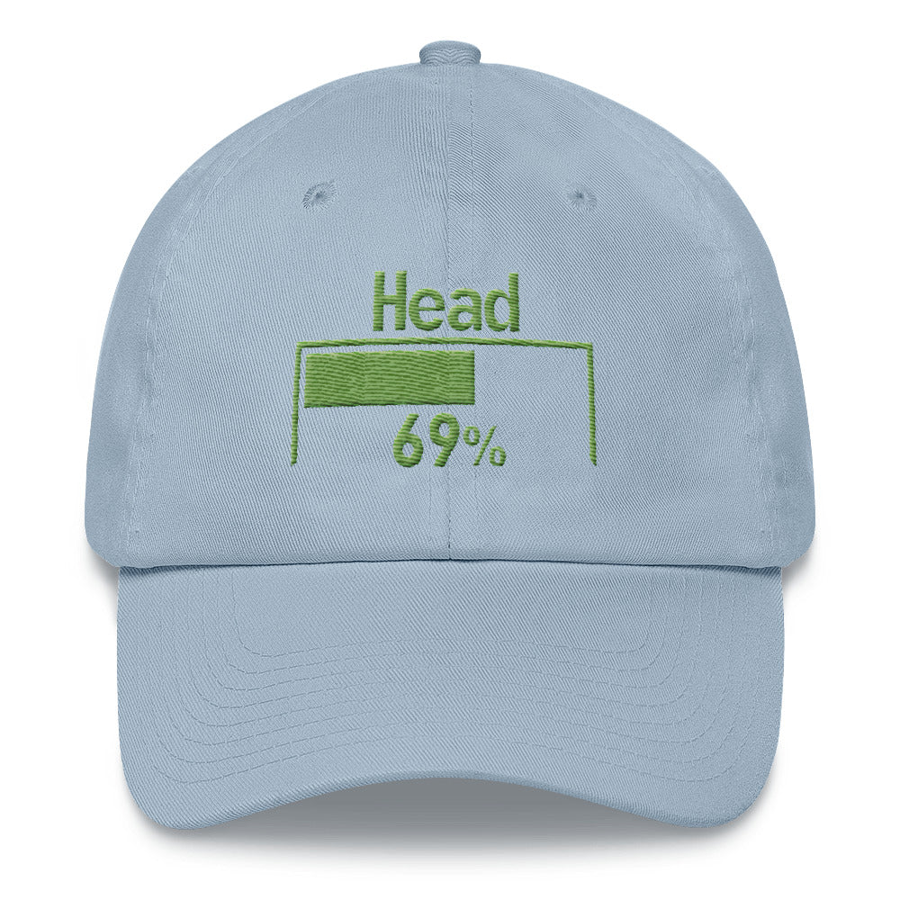 69% Head Damage Dad hat