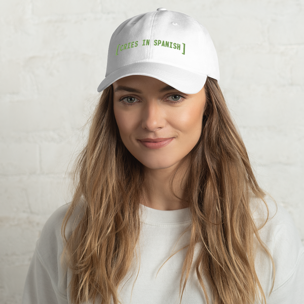 [Cries In Spanish]  hat