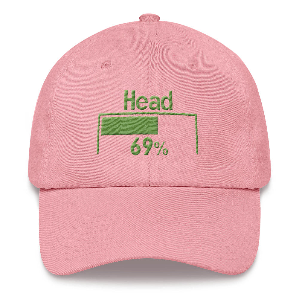 69% Head Damage Dad hat