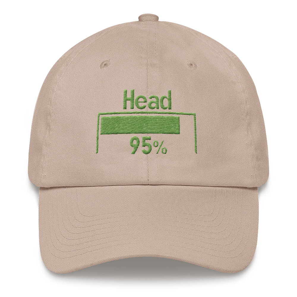 95% Head Damage Dad hat