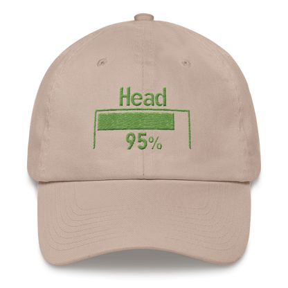 95% Head Damage Dad hat
