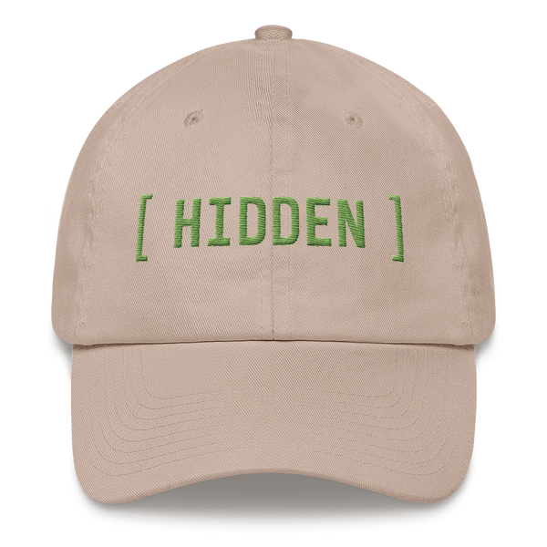 Hidden Dad hat
